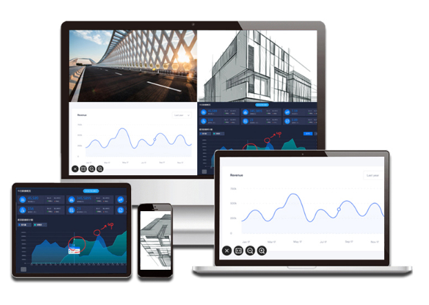 无线投屏，分屏对比