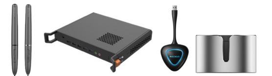MAHUB旗舰版标配电磁笔、PC模块、传屏器、笔盒