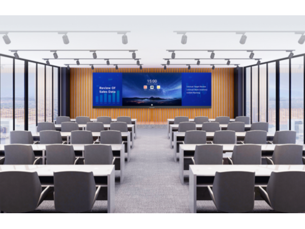 MAXHUB LED一体机内置智能系统，科技时尚，使用便捷！